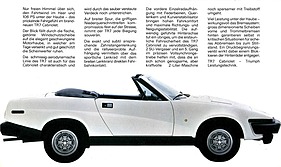 Triumph TR 7 Convertible - Faltprospekt (1981) - Seite 2