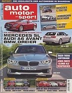 Seite 1 von auto motor und sport Nr. 11 / 2011