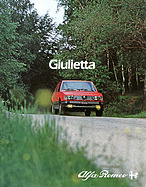 Alfa Romeo Giulietta - Verkaufsprospekt (1981)