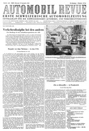 Seite 1 von AR Nr. 40 / 1952 vom 17.09