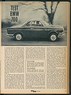 Testbericht: Test BMW 700 (auto motor und sport / Nr. 7 / 1960 - Seite 25)