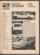 Seite 37 von auto motor und sport Nr. 25 / 1971