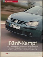 Seite 24 von Übersicht: auto motor und sport / Nr. 20 / 2003 - Titelseite