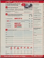 Page 72 of Übersicht: auto motor und sport / Nr. 20 / 2009 - Titelseite
