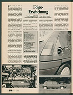 Testbericht: Test: Renault 5 GTD (auto motor und sport / Nr. 3 / 1986 - Seite 32)