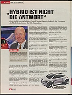 Page 58 of Übersicht: auto motor und sport / Nr. 20 / 2009 - Titelseite