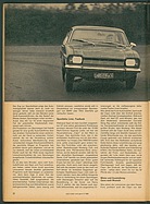 Testbericht: Beau de Cologne - Ford Capri (auto motor und sport / Nr. 3 / 1969 - Seite 22)