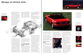 Mazda MX-5 - Verkaufsprospekt (1990) - Seiten 18 und 19