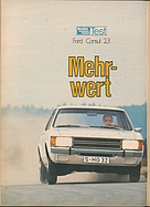 Testbericht: Mehrwert - Ford Consul 2300 GT (auto motor und sport / Nr. 8 / 1972 - Seite 44)