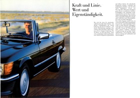Mercedes SL R107 - Verkaufsprospekt 1985 - Seite 3