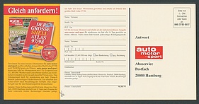 Seite 9 von Übersicht: auto motor und sport / Nr. 23 / 1997 - Titelseite