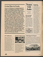 Seite 6 von Übersicht: auto motor und sport / Nr. 19 / 1986 - Titelseite