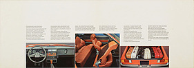 Lancia Beta Spider - Verkaufsprospekt (1976, engl.) - Seiten 4 und 5