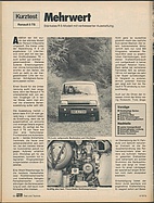 Testbericht: Mehrwert - Kurztest Renault 5 TS (auto motor und sport / Nr. 4 / 1976 - Seite 64)