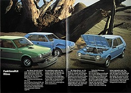 Fiat Ritmo - Verkaufsprospekt (1980) - Seiten 16 und 17