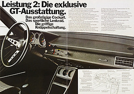 Audi 80 GT – Verkaufsprospekt (1973) – Seite 6 und 7