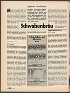 Testbericht: Schwabenbräu - Test Ford Escort RS 2000 (Rallye-Ausführung) (auto motor und sport / Nr. 2 / 1975 - Seite 74)