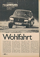 Testbericht: Wohlfahrt - 50'000km Dauertest Peugeot 504 Injection (auto motor und sport / Nr. 6 / 1971 - Seite 64)