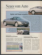 Seite 6 von Übersicht: auto motor und sport / Nr. 10 / 1994 - Titelseite