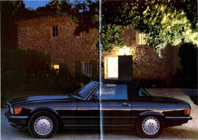 Mercedes SL R107 - Verkaufsprospekt 1985 - Seite 14
