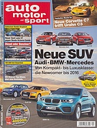 Seite 1 von auto motor und sport Nr. 24 / 2013