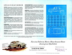 Morris Minor - Verkaufsprospekt (1950) - Seite 4