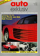 Seite 1 von Auto exklusiv Nr. 7 / 1985