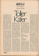 Testbericht: Toller Käfer - VW 1302 S mit Mahag-Tuning (auto motor und sport / Nr. 5 / 1972 - Seite 148)