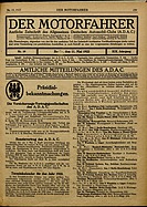 Seite 239 von ADAC Motorfahrer Nr. 19 / 1922 vom 11.05