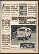 Testbericht: Eilbus - Test VW-Bus mit 90 PS (Oettinger) (auto motor und sport / Nr. 18 / 1974 - Seite 41)