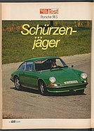 Testbericht: Schürzenjäger - Test Porsche 911 S (auto motor und sport / Nr. 23 / 1971 - Seite 44)