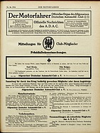 Seite 3 von ADAC Motorfahrer Nr. 46 / 1916 vom 11.11