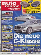 Seite 1 von auto motor und sport Nr. 24 / 2012