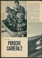 Testbericht: Wir fuhren - Porsche Carrera 2 (auto motor und sport / Nr. 2 / 1962 - Seite 18)