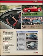 Seite 5 von Übersicht: auto motor und sport / Nr. 16 / 2003 - Titelseite