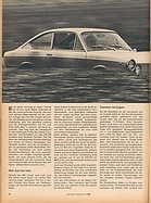 Testbericht: Va bene - Fiat 850 Sport Coupé (auto motor und sport / Nr. 17 / 1968 - Seite 34)
