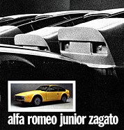 Alfa Romeo Junior Z - Broschüre (1969, engl.)
