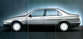 Alfa Romeo 164 - Verkaufsprospekt (1990) - Seiten 5 bis 7