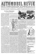 Seite 1 von AR Nr. 33 / 1952 vom 30.07