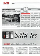Page 10 of Auto exklusiv Nr. 6 / 1990