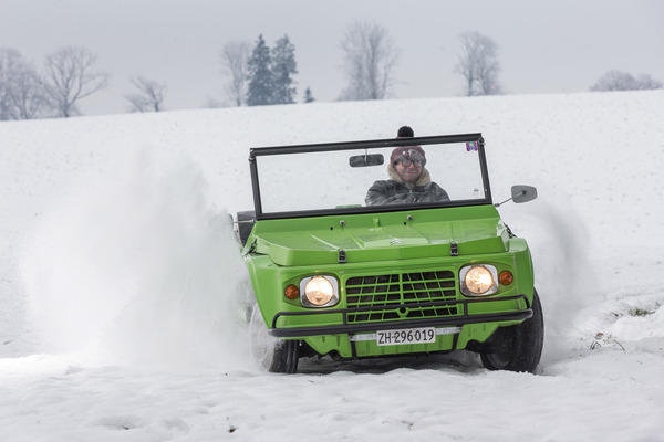 Cool Runnings – Mit dem Citroën Méhari im Schnee