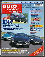 Seite  von Übersicht: auto motor und sport / Nr. 12 / 1999 - Titelseite