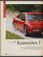 Testbericht: Kennzeichen T - Test Ferrari Mondial T (auto motor und sport / Nr. 12 / 1989 - Seite 34)