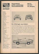Seite 31 von auto motor und sport Nr. 21 / 1971