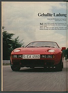 Testbericht: Geballte Ladung - Vergleich Porsche 928 S und 911 Turbo (auto motor und sport / Nr. 9 / 1981 - Seite 200)