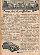 Seite 14 von Übersicht: Das Auto / Nr. 15 / 1949 - Titelseite