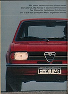 Testbericht: Volksausgabe - Test Alfa Romeo Alfasud (auto motor und sport / Nr. 24 / 1972 - Seite 52)