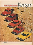 Testbericht: Konsum-Genossenschaft - Vergleichstest Fiat 127, Ford Escort 1100, Opel Kadett 1100, Renault 6, VW 1302 (auto motor und sport / Nr. 9 / 1972 - Seite 36)