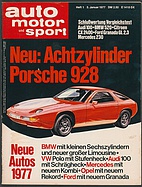 Seite 1 von auto motor und sport Nr. 1 / 1977