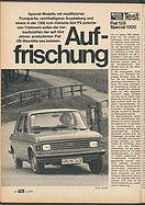 Testbericht: Auffrischung - Test Fiat 128 Special (auto motor und sport / Nr. 22 / 1974 - Seite 88)